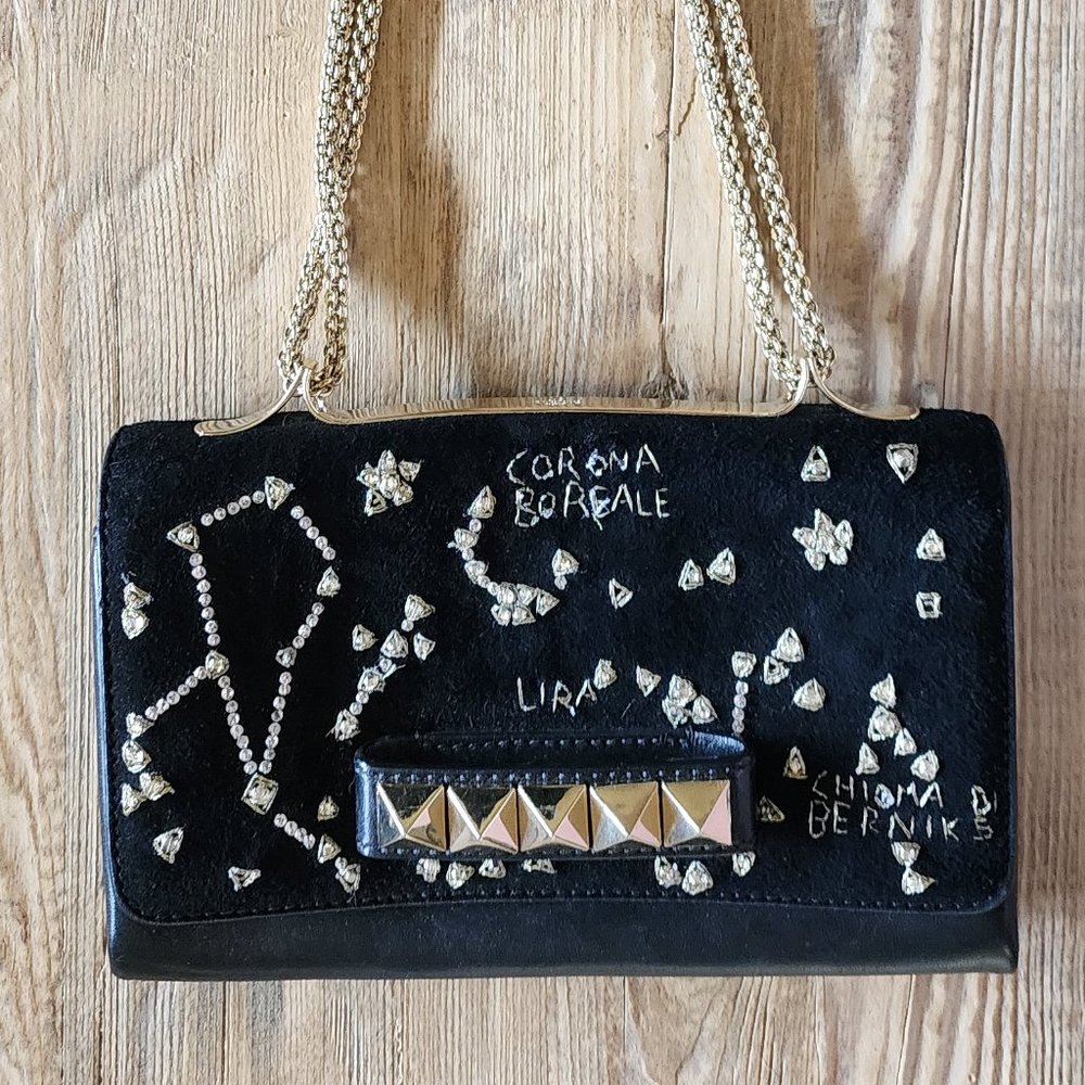 Valentino Va-Va-Voom Clutch Cosmo Astro Purse Bag